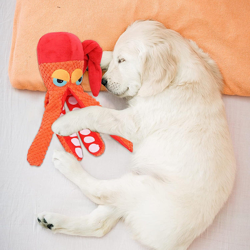 KFX-2074813 Sailor Octopus Plush Puzzle Toy for Dogs – Engaging Educational Pet Plaything