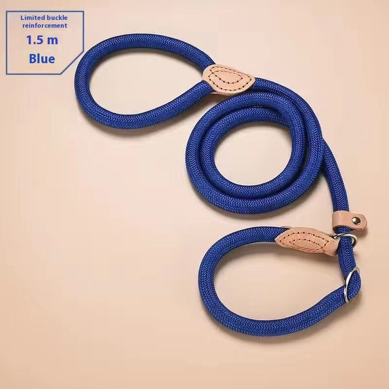 KFX-2074941 Durable Nylon Dog Walking Training Rope - Various Colors & Lengths Available