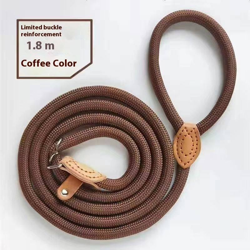 KFX-2074941 Durable Nylon Dog Walking Training Rope - Various Colors & Lengths Available