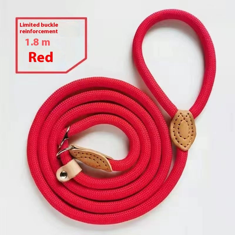 KFX-2074941 Durable Nylon Dog Walking Training Rope - Various Colors & Lengths Available