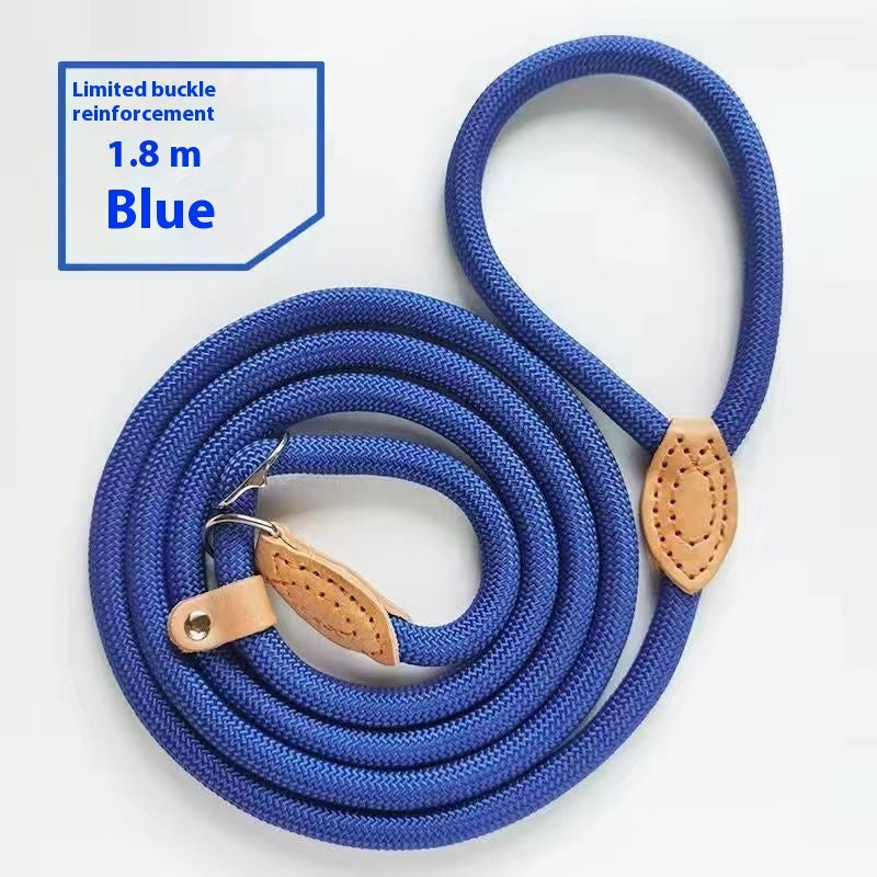 KFX-2074941 Durable Nylon Dog Walking Training Rope - Various Colors & Lengths Available