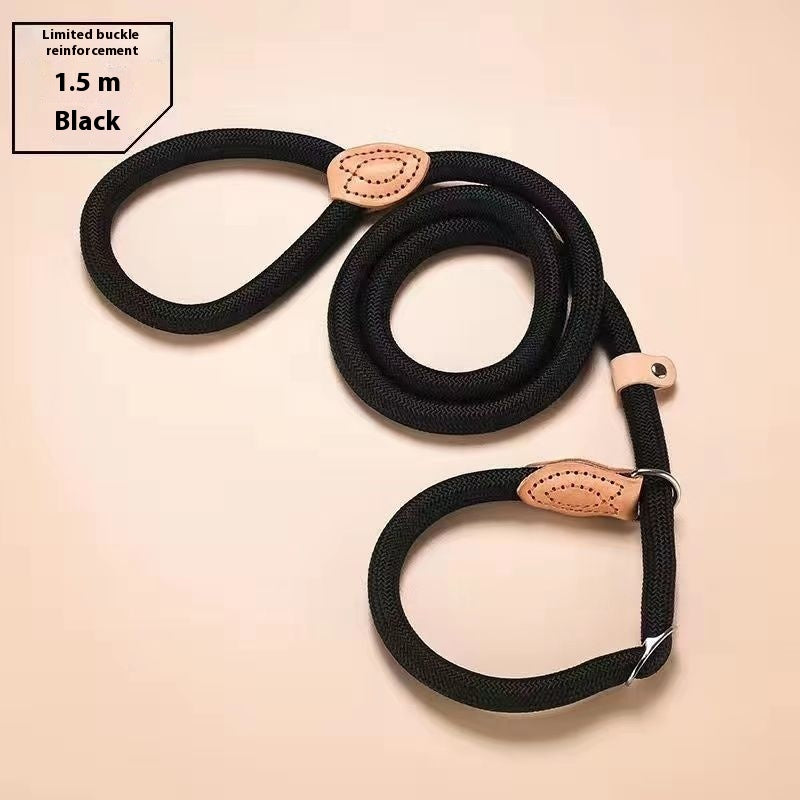 KFX-2074941 Durable Nylon Dog Walking Training Rope - Various Colors & Lengths Available