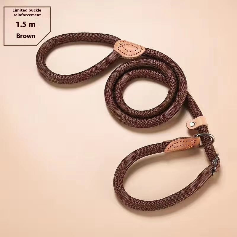 KFX-2074941 Durable Nylon Dog Walking Training Rope - Various Colors & Lengths Available