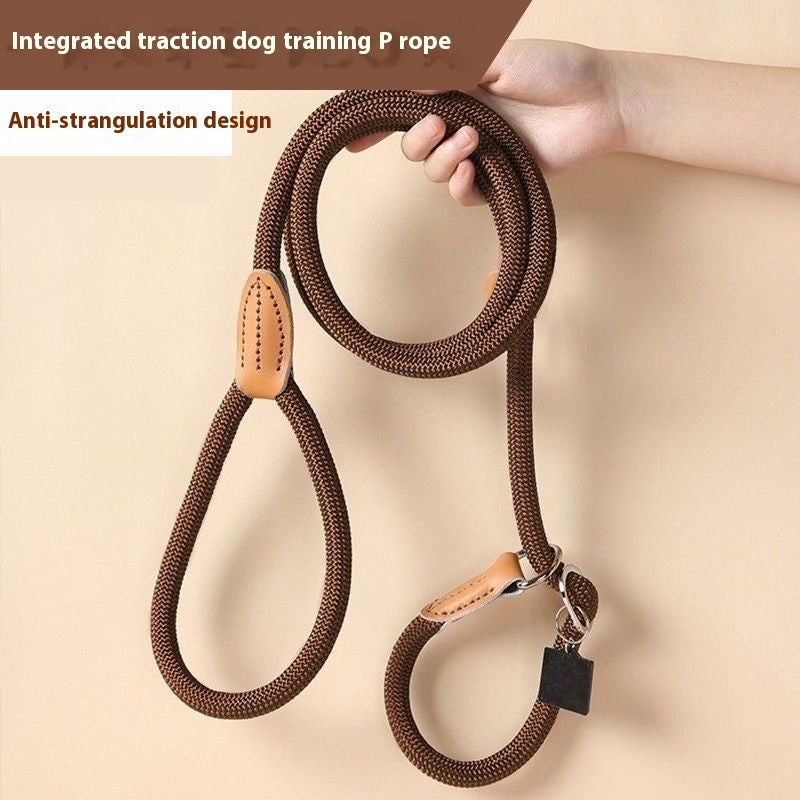 KFX-2074941 Durable Nylon Dog Walking Training Rope - Various Colors & Lengths Available