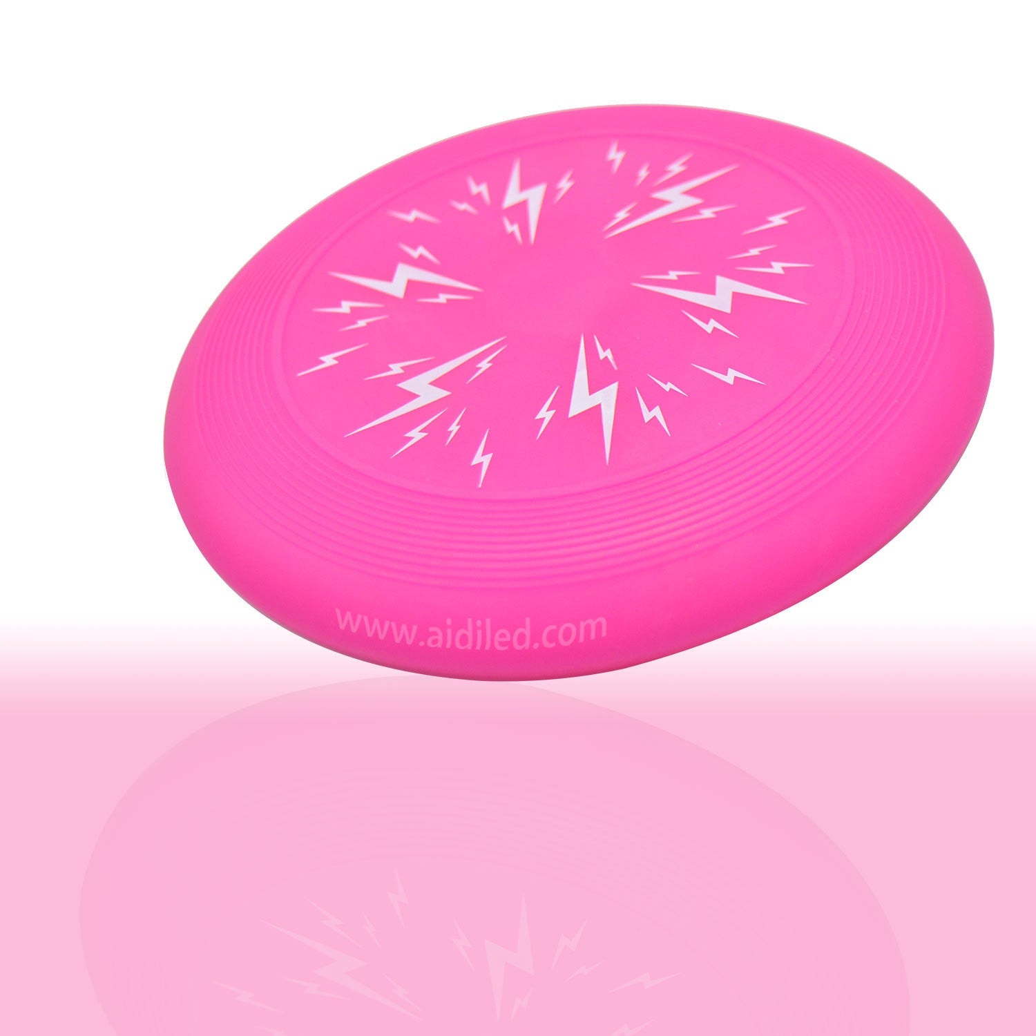 KFX-2081725 LED Silicone Luminous Dog Training Toy - 20CM & 16CM, Pink