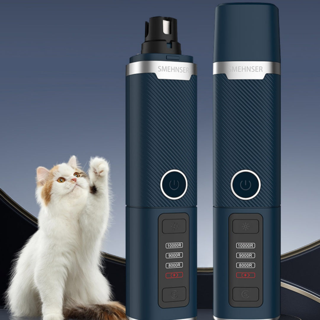 KFX-2084669 Electric Pet Nail Trimmer for Dogs and Cats - M8 ABS Nail Care Device