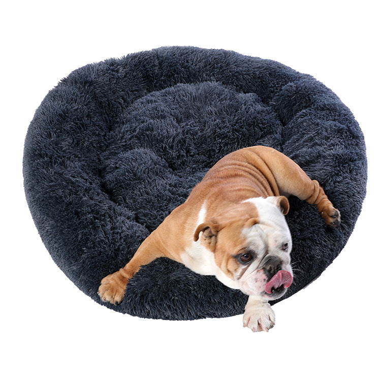 KFX-2084925 Round Longhair Cat Litter - Various Sizes Available in Blue Cloth Material