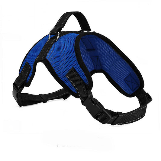 KFX-2085949 Breathable Mesh Dog Harness with Leash - Available in Multiple Sizes and Colors