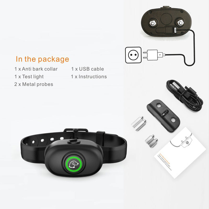 KFX-2088637 Remote Control Training Device for Dogs - Plastic Collars in Orange and Black, Suitable for All Seasons