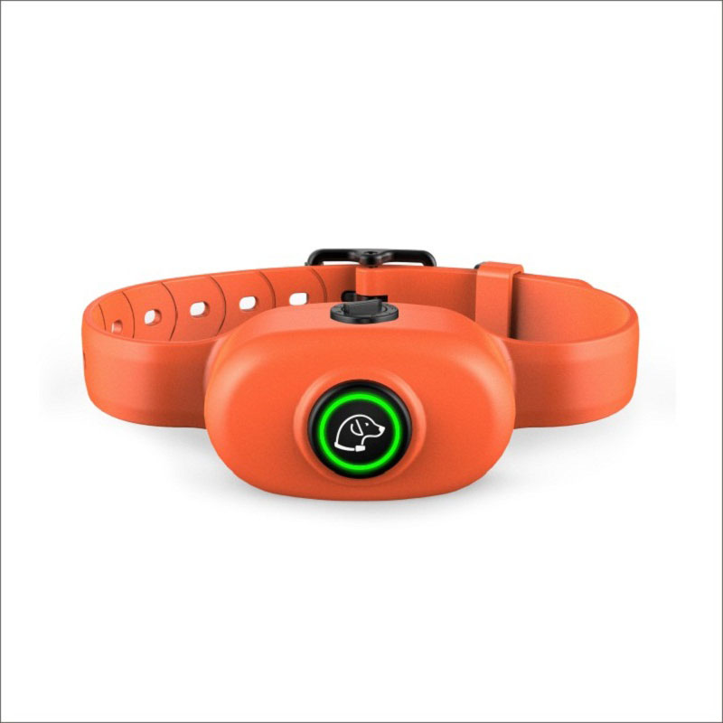 KFX-2088637 Remote Control Training Device for Dogs - Plastic Collars in Orange and Black, Suitable for All Seasons