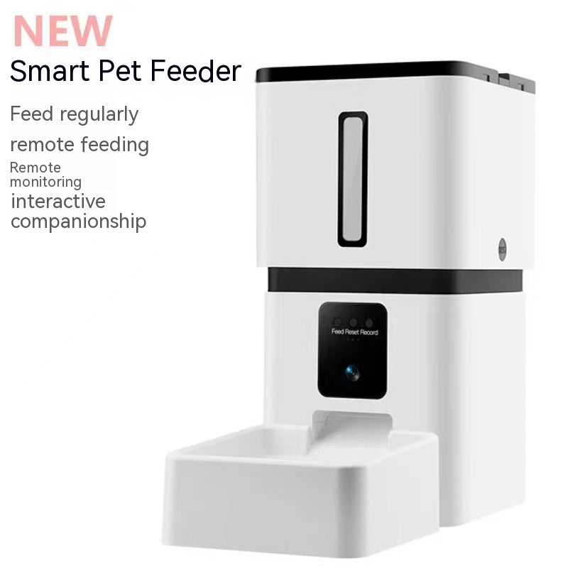 KFX-2090429 Automatic Wi-Fi Cat and Dog Feeder with 8L Capacity and Timer Function