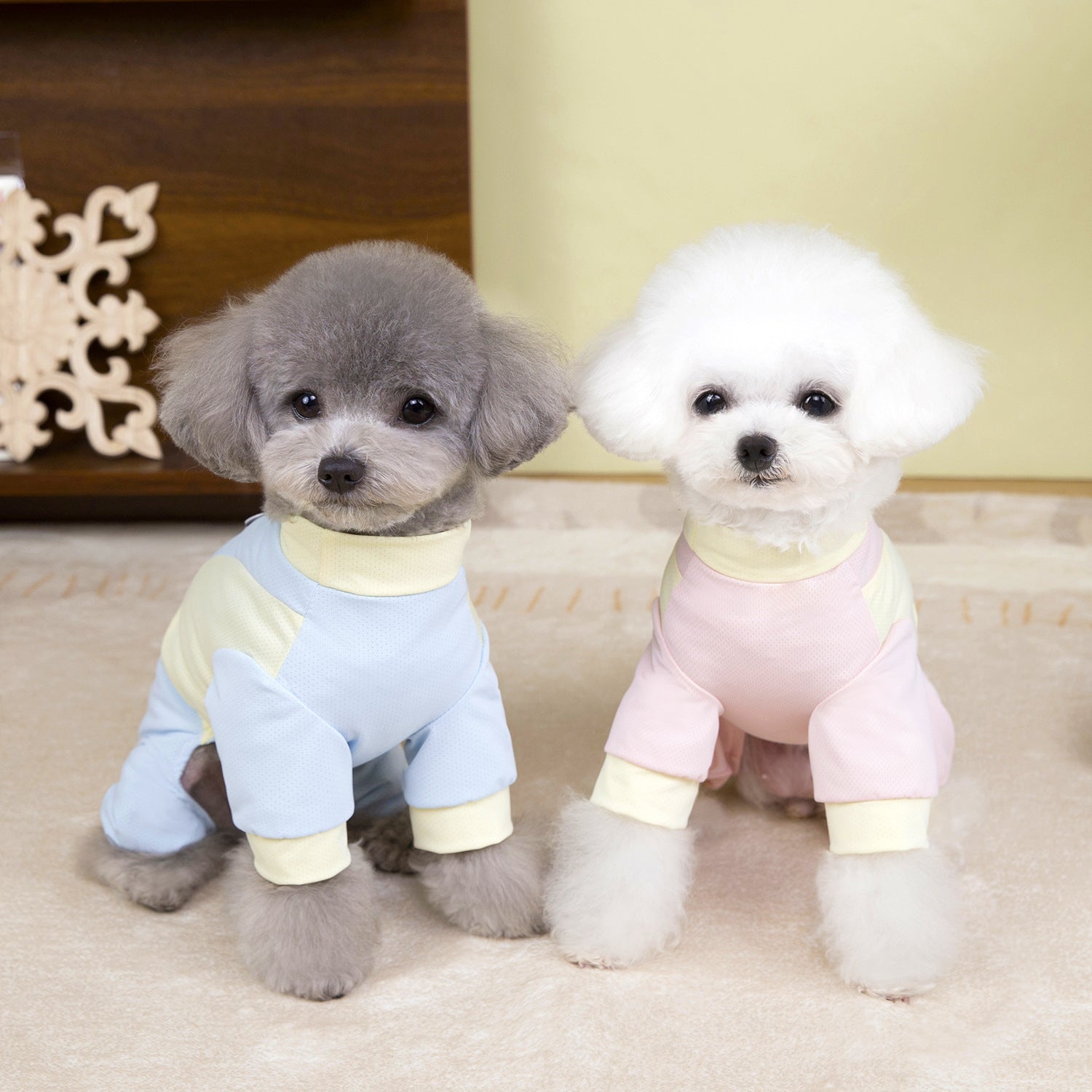 KFX-2091197 Lightweight Ice Silk Mesh Anti-Pet Sun Protection Suit for Pets