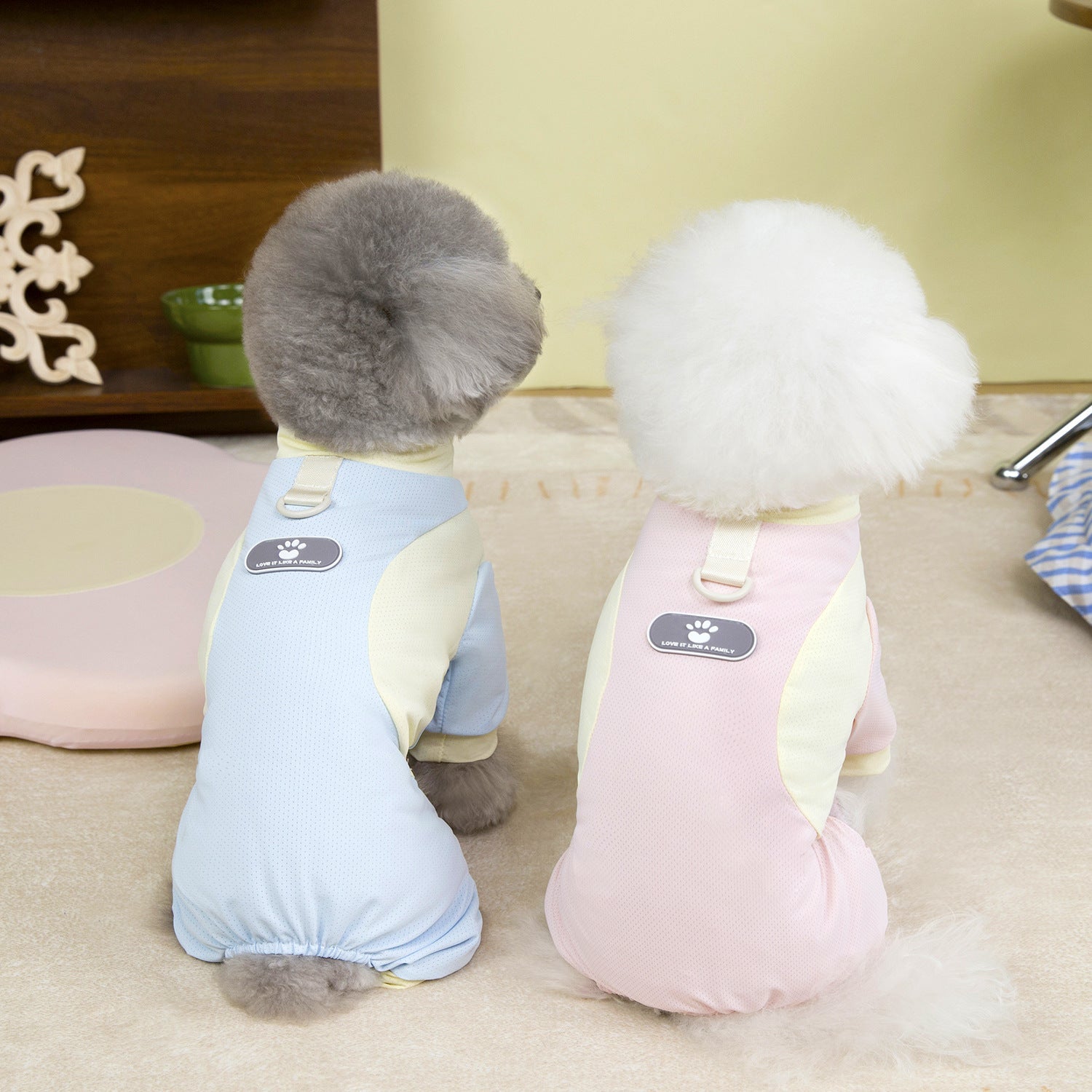 KFX-2091197 Lightweight Ice Silk Mesh Anti-Pet Sun Protection Suit for Pets