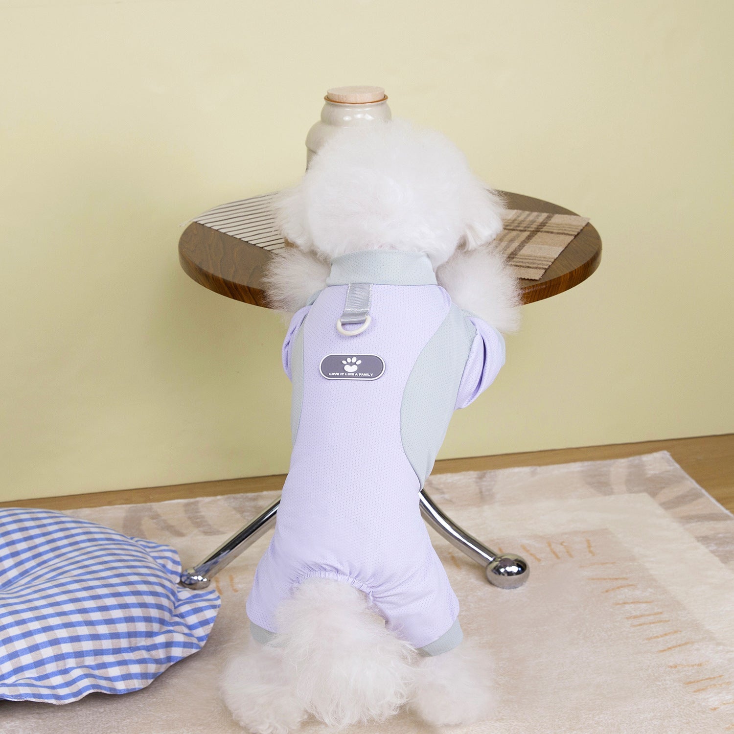KFX-2091197 Lightweight Ice Silk Mesh Anti-Pet Sun Protection Suit for Pets