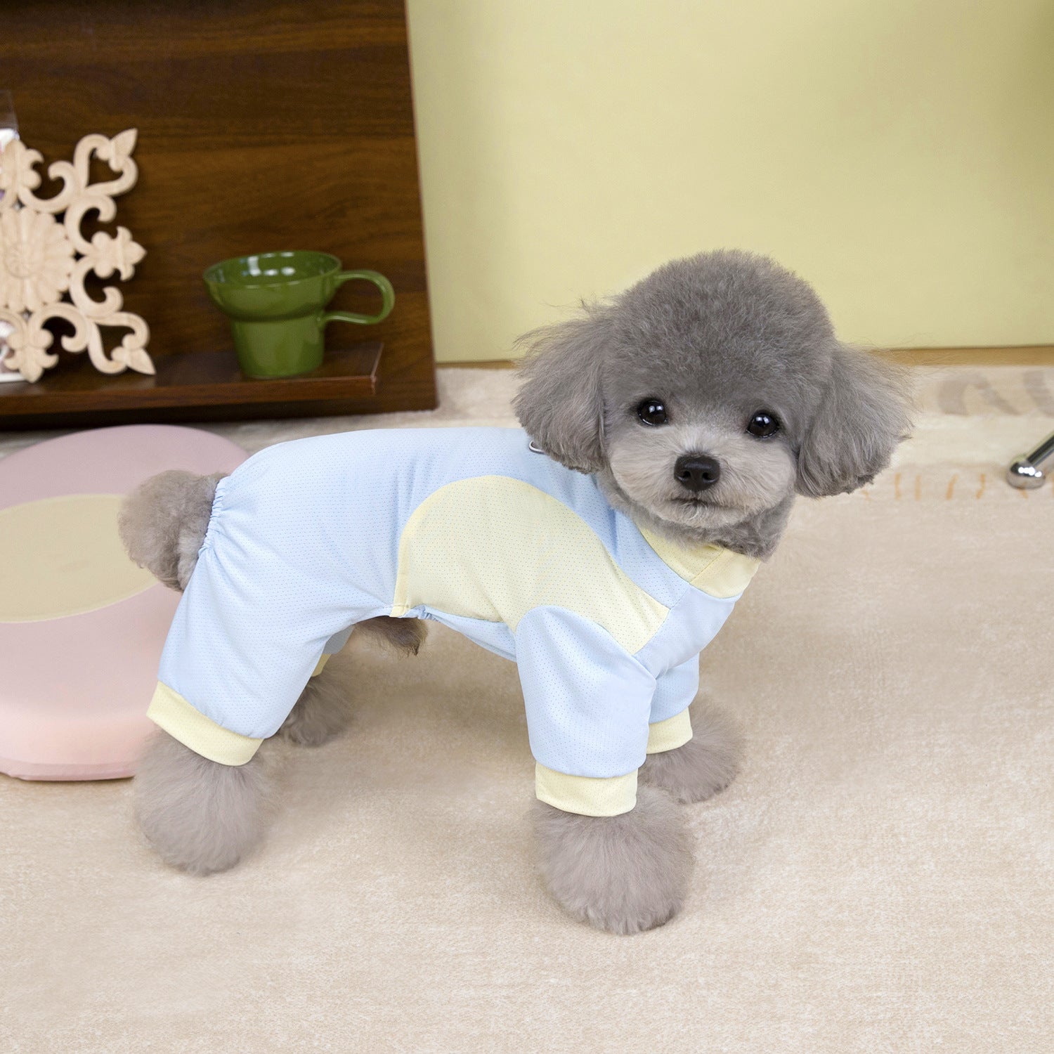 KFX-2091197 Lightweight Ice Silk Mesh Anti-Pet Sun Protection Suit for Pets