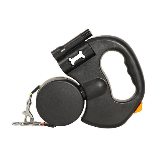 KFX-2096189 Automatic Telescopic Traction Rope with Dual Head and Illumination - 3m ABS Material