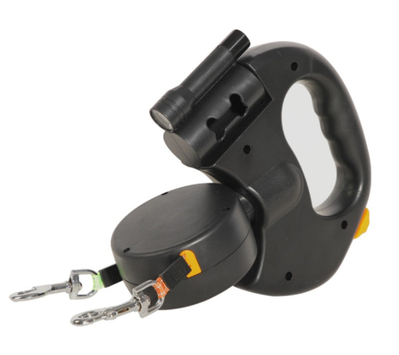 KFX-2096189 Automatic Telescopic Traction Rope with Dual Head and Illumination - 3m ABS Material