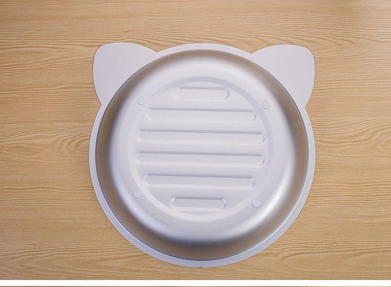 KFX-2096445 Cooling Aluminum Cat Pan for Comfort in Hot Weather - 38x38x7.5 cm