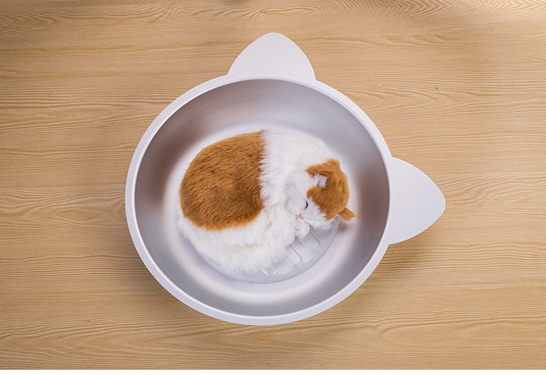 KFX-2096445 Cooling Aluminum Cat Pan for Comfort in Hot Weather - 38x38x7.5 cm