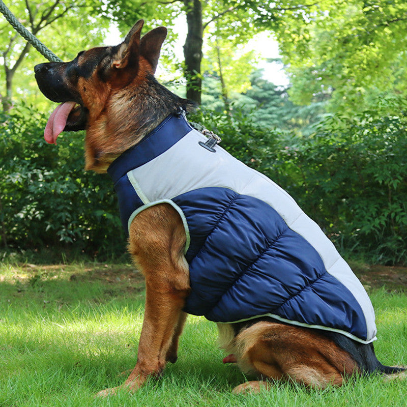 KFX-2096573 Warm Waterproof Reflective Pet Clothing - XL to 6XL in Multiple Colors