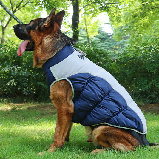 KFX-2096573 Warm Waterproof Reflective Pet Clothing - XL to 6XL in Multiple Colors