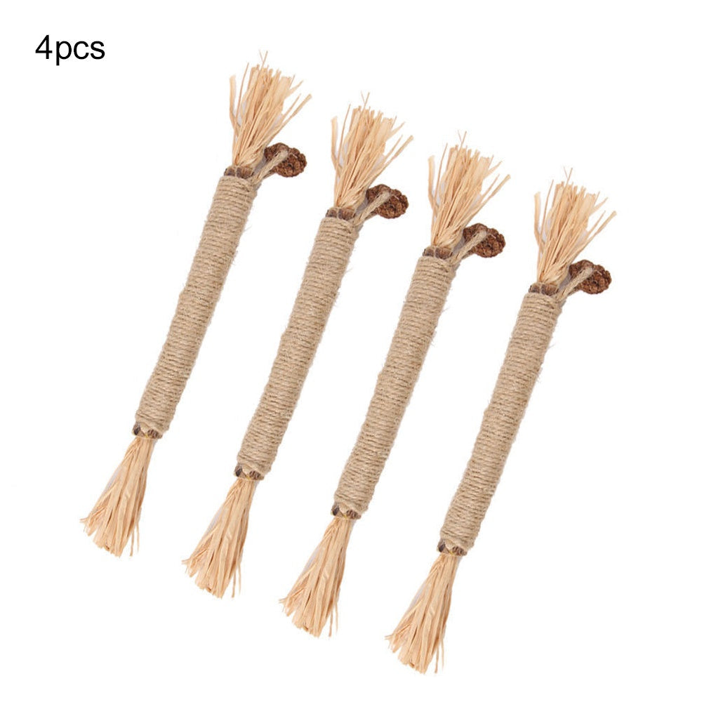 KFX-2099645 Silvervine Cat Chew Sticks for Dental Care - Natural and Edible Chew Toys for Indoor Cats