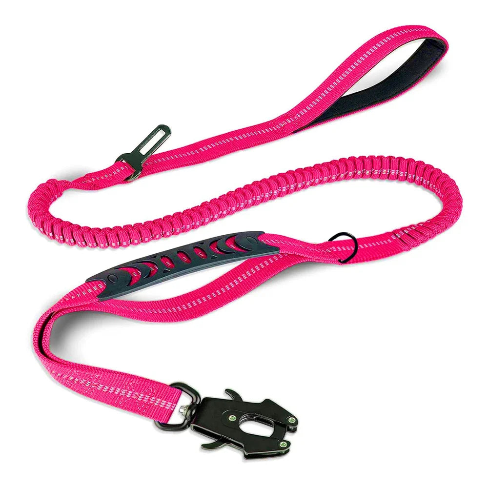 KFX-2101949 Tactical Dog Safety Belt with Frog Buckle and Hand Holding Rope - Multiple Color Options