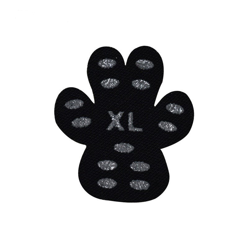 KFX-2104765 Invisible Anti-Slip Dog Foot Patch, Non-Slip Silica Gel Insoles for Dogs, Summer Protection, Four Pieces Set