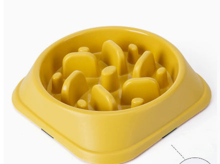 KFX-2106557 Anti-Choke and Anti-Skid Slow Feeding Bowls for Pets in Various Colors