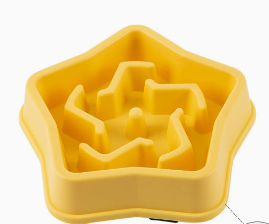 KFX-2106557 Anti-Choke and Anti-Skid Slow Feeding Bowls for Pets in Various Colors