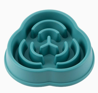 KFX-2106557 Anti-Choke and Anti-Skid Slow Feeding Bowls for Pets in Various Colors