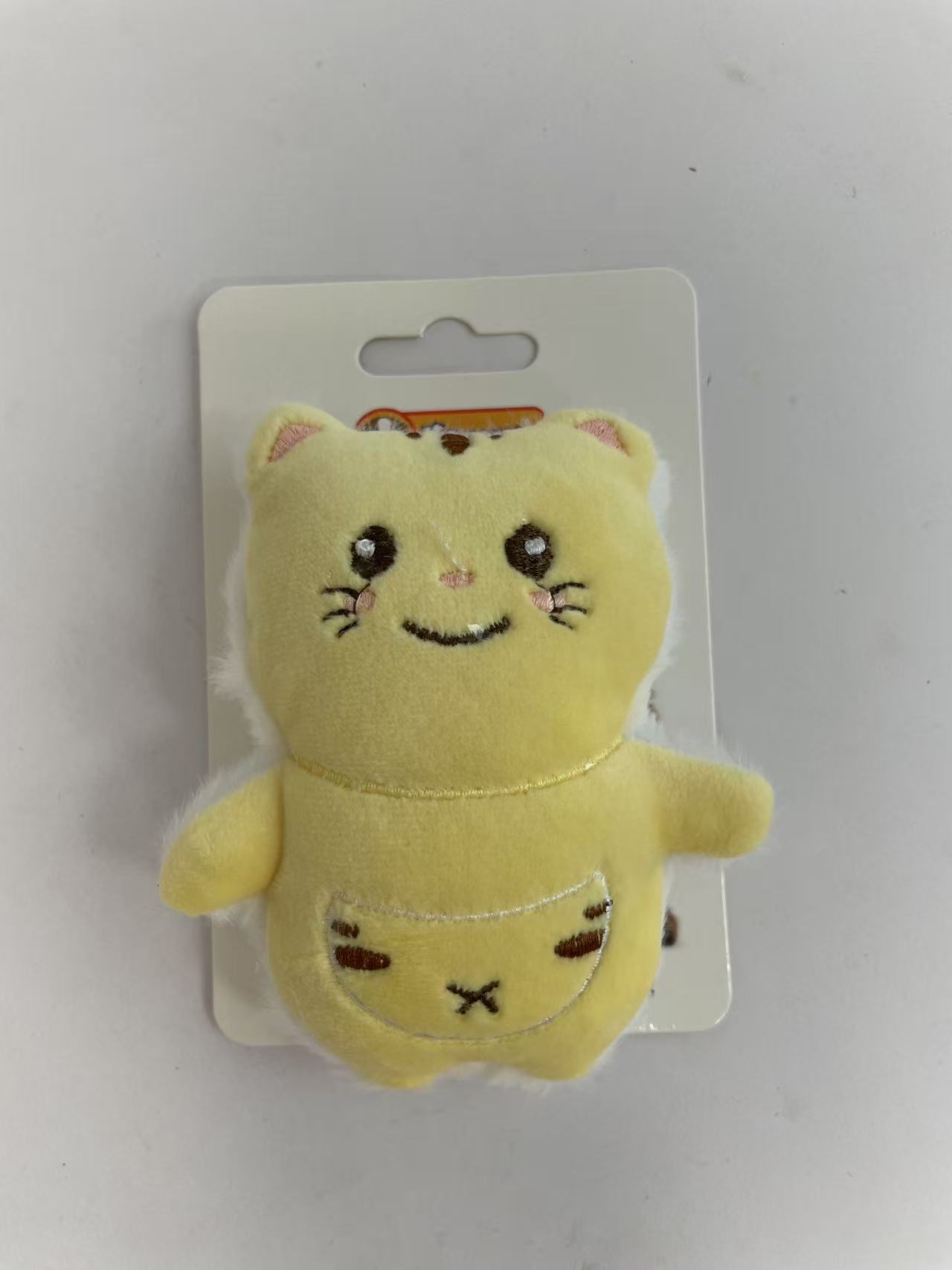 KFX-2107581 Plush Cat Toy Doll - Soft and Cuddly Companion for Playtime and Comfort