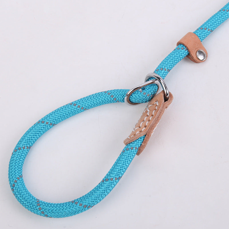 KFX-2107709 Reflective Nylon Leash for Hyenas - Durable and Safe Design