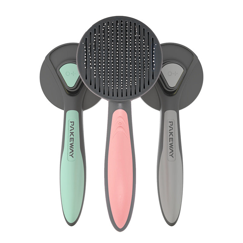 KFX-2109501 Pet Hair Removal Comb for Cats and Dogs – Ergonomic Design with Fine Needles for Effective Grooming and Massage