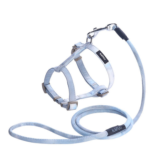 KFX-2115133 Adjustable Gradient Color Hand Holding Rope for Cats - Various Colors and Sizes Available