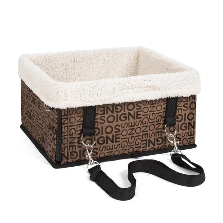 KFX-2115901 Portable Waterproof Foldable Dog Car Seat Frame for Small and Medium Pets