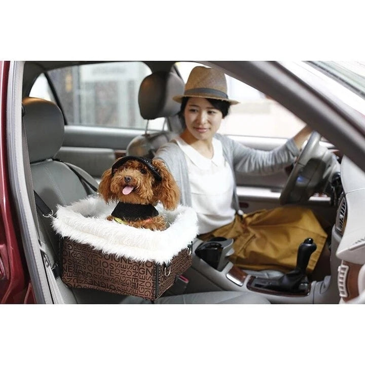 KFX-2115901 Portable Waterproof Foldable Dog Car Seat Frame for Small and Medium Pets