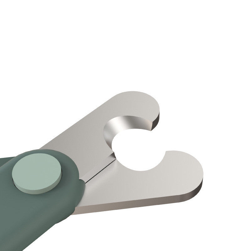 KFX-2117437 Stainless Steel Pet Nail Clipper with Comfortable Grip Handle
