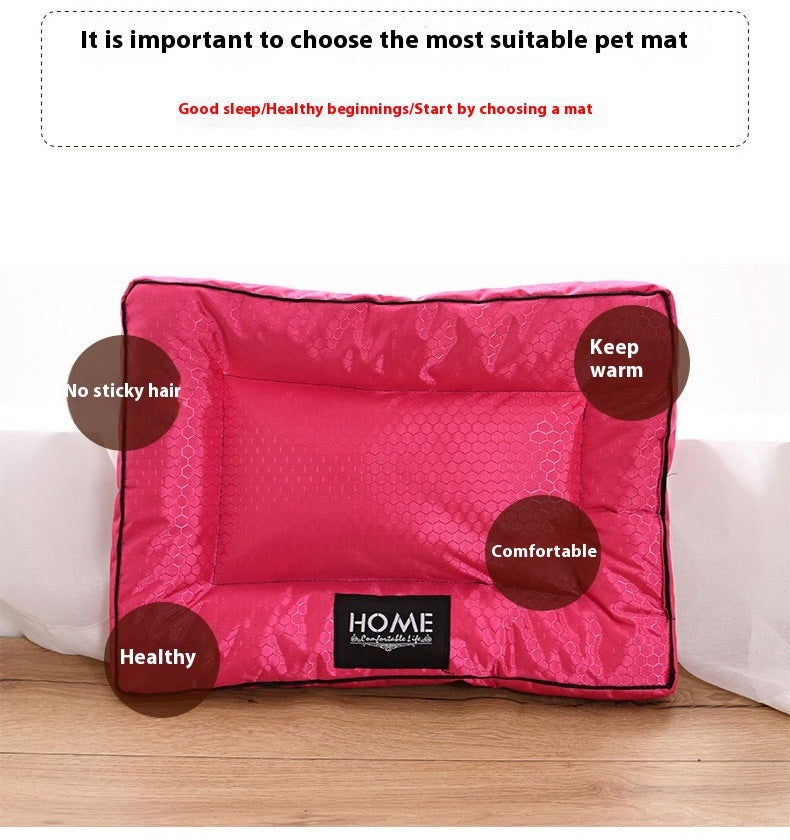 KFX-2119485 Durable Oxford Cloth Kennel Pad for Dogs – Extra Thick, Multiple Sizes Available