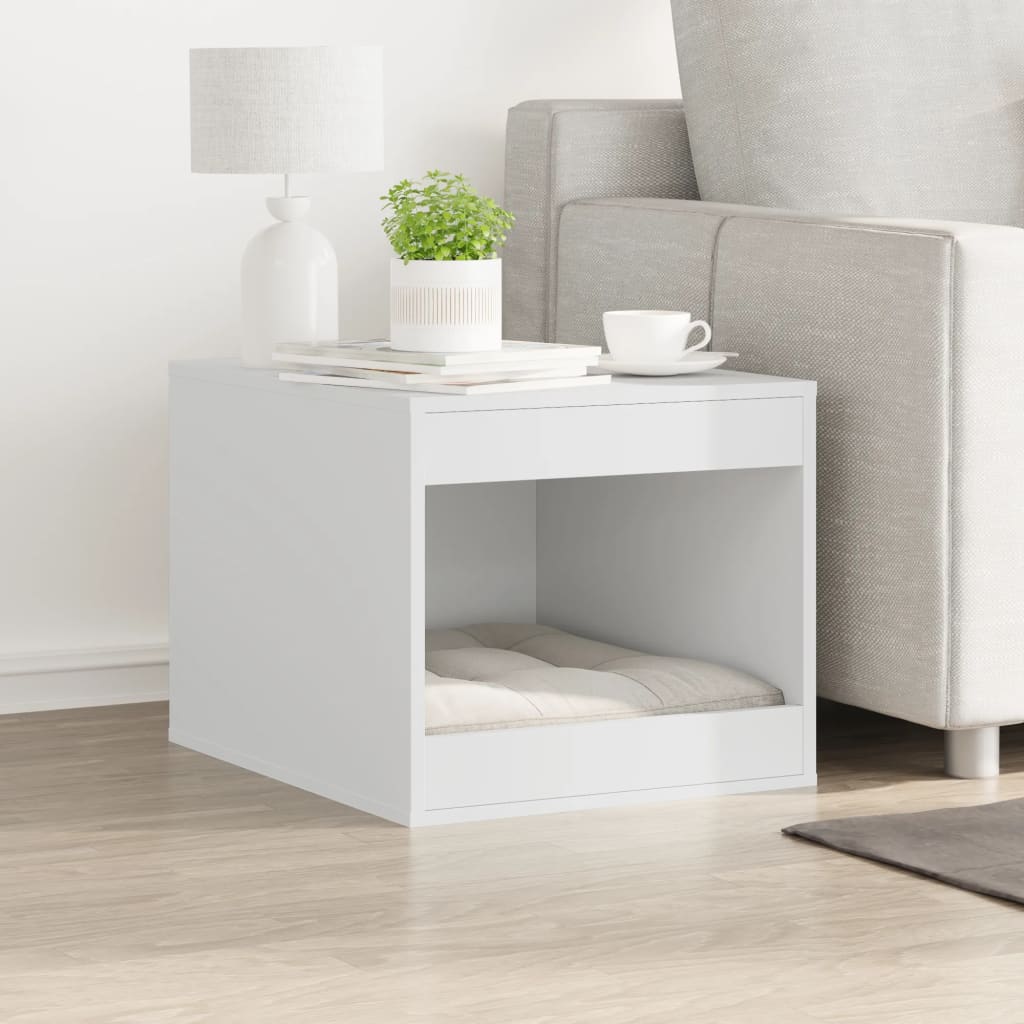 KFX-2128445 Cozy Cat Litter Box in Sonoma Oak Finish with Hidden Design, Engineered Wood, 47x59x42 cm