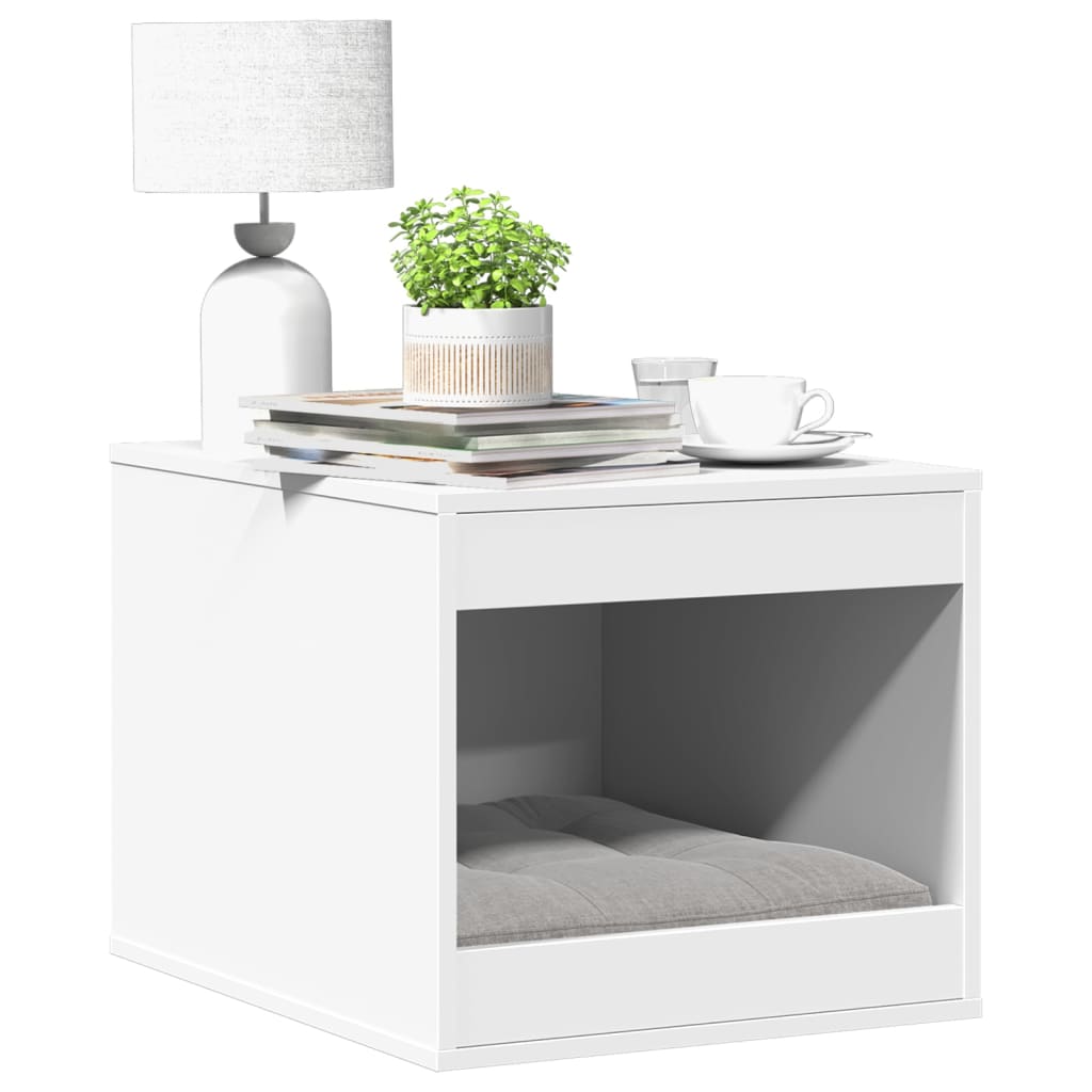 KFX-2128445 Cozy Cat Litter Box in Sonoma Oak Finish with Hidden Design, Engineered Wood, 47x59x42 cm