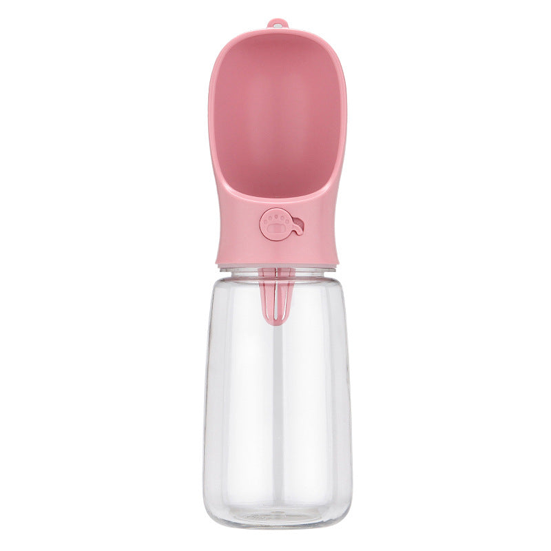 KFX-2131005 Portable Outdoor Pet Water Cup - Available in White, Blue, Pink (350ml & 550ml)