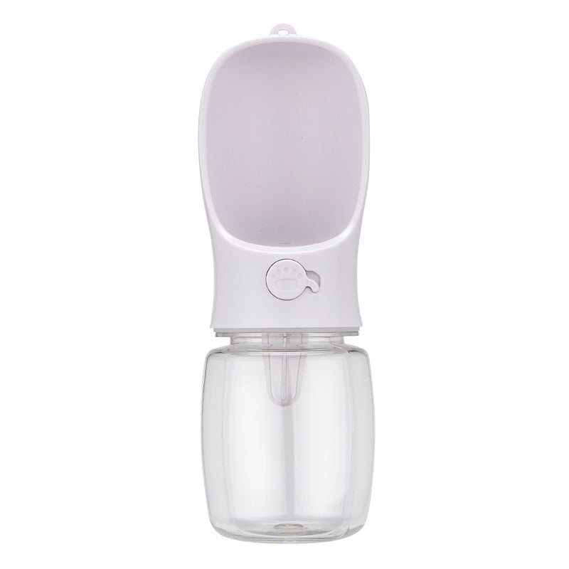 KFX-2131005 Portable Outdoor Pet Water Cup - Available in White, Blue, Pink (350ml & 550ml)