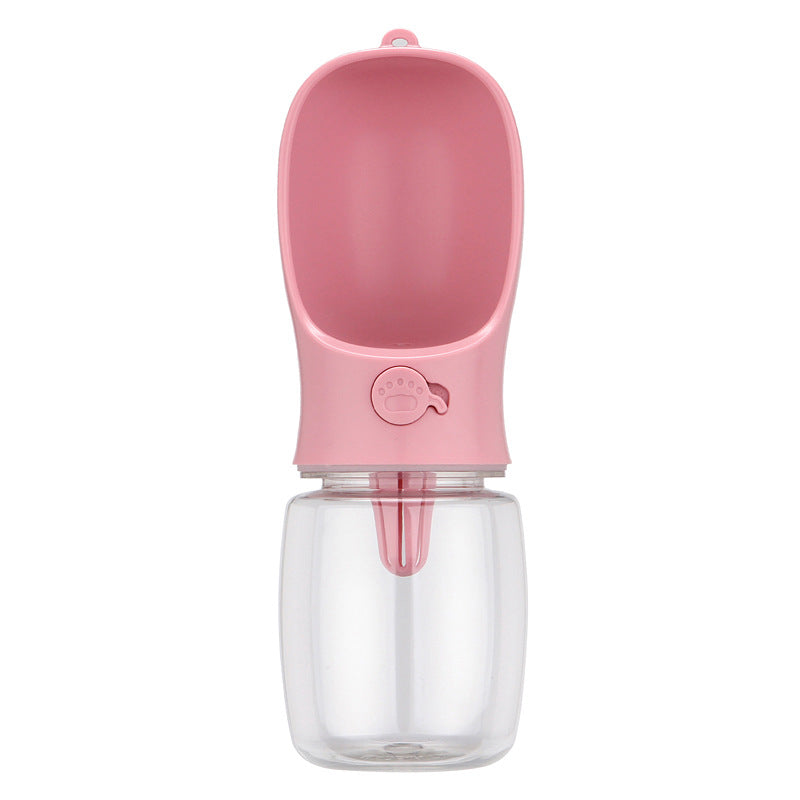 KFX-2131005 Portable Outdoor Pet Water Cup - Available in White, Blue, Pink (350ml & 550ml)
