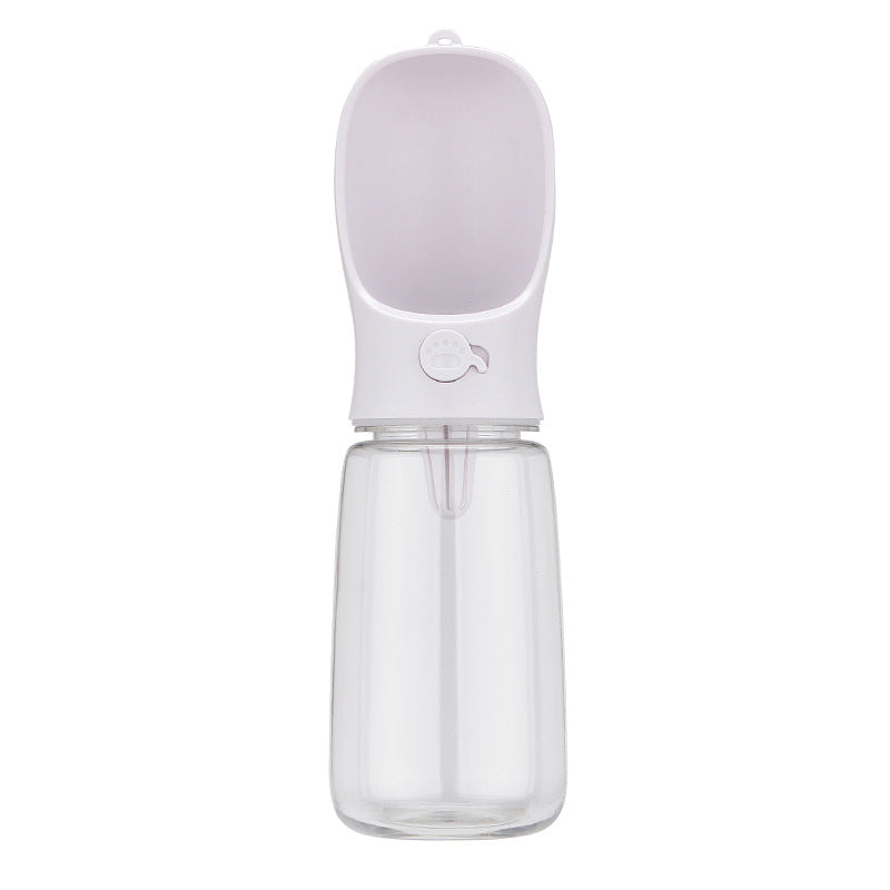 KFX-2131005 Portable Outdoor Pet Water Cup - Available in White, Blue, Pink (350ml & 550ml)