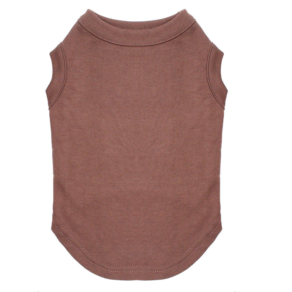 KFX-2131517 Casual Cotton Dog T-Shirt for Autumn Wear in Various Sizes