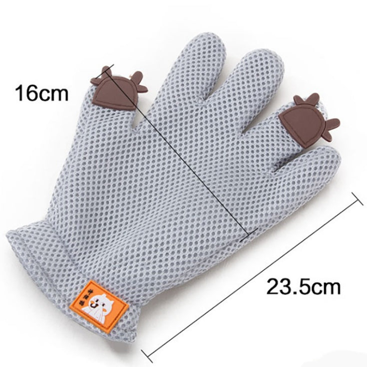 KFX-2132797 Upgraded Pet Hair Removal Brush with Silicone and Composite Mesh for Cats and Dogs