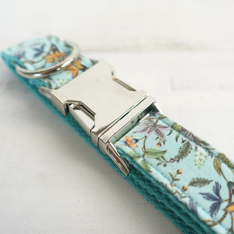 KFX-2132925 Water Clear Flower Dog Collar in Multiple Sizes for Small to Large Dogs