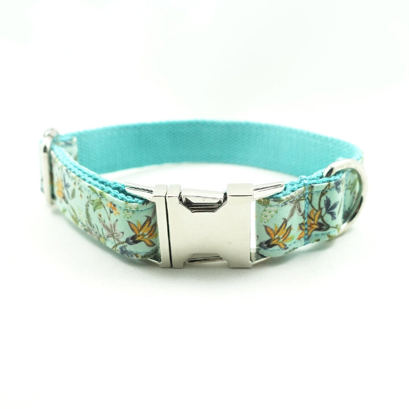 KFX-2132925 Water Clear Flower Dog Collar in Multiple Sizes for Small to Large Dogs