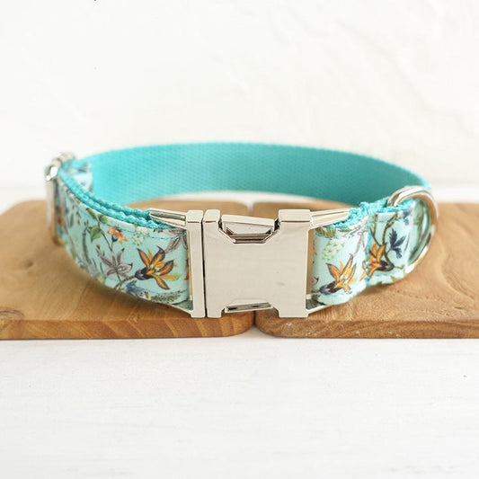 KFX-2132925 Water Clear Flower Dog Collar in Multiple Sizes for Small to Large Dogs
